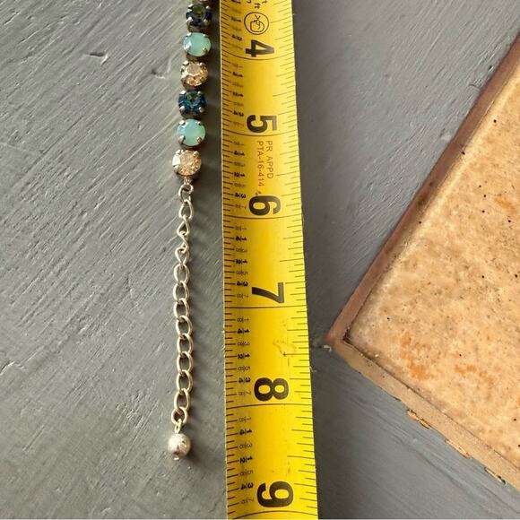 Sabika LIKE Silver Tone Tennis Bracelet - Picture 6 of 7